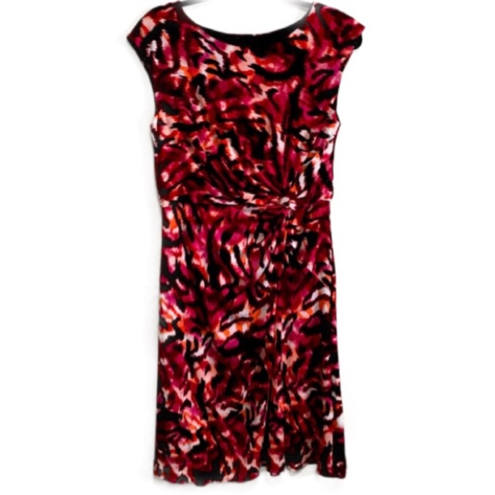 212 Collection Twist Waist Sleeveless Dress